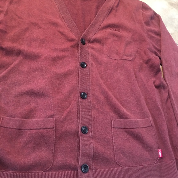 The original Vans Off the Wall Rust Button Up Top - Picture 2 of 7